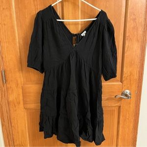 Aerie Black Swim Cover Up